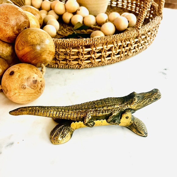 Vintage alligator crocodile nut cracker - Picture 1 of 5
